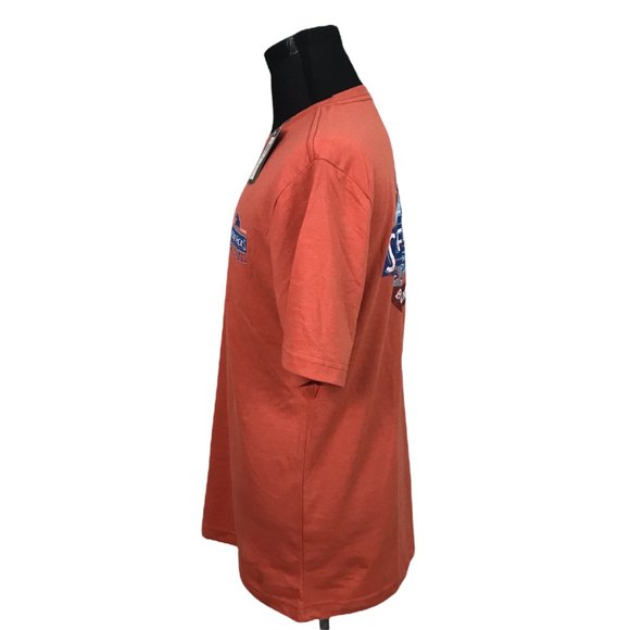 G.H. Bass Men's Red Graphic T-Shirt Surfside Ricks Bar and Grill Medium - Picture 3 of 9